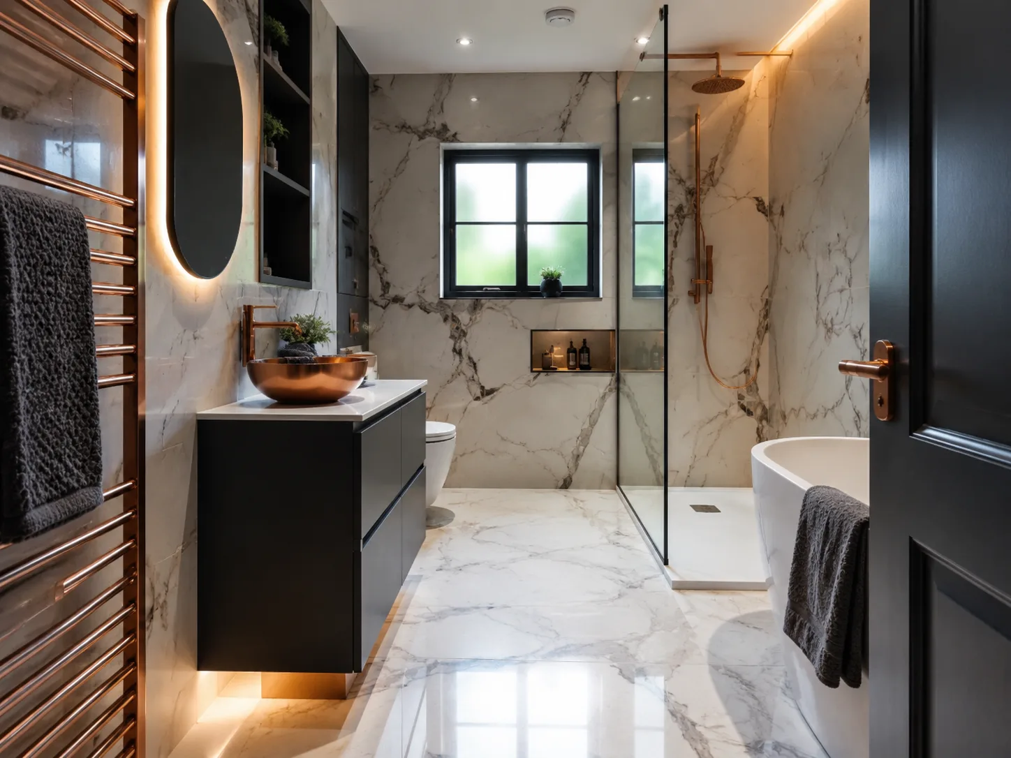 Bathroom tiling by TLS Tiling in London