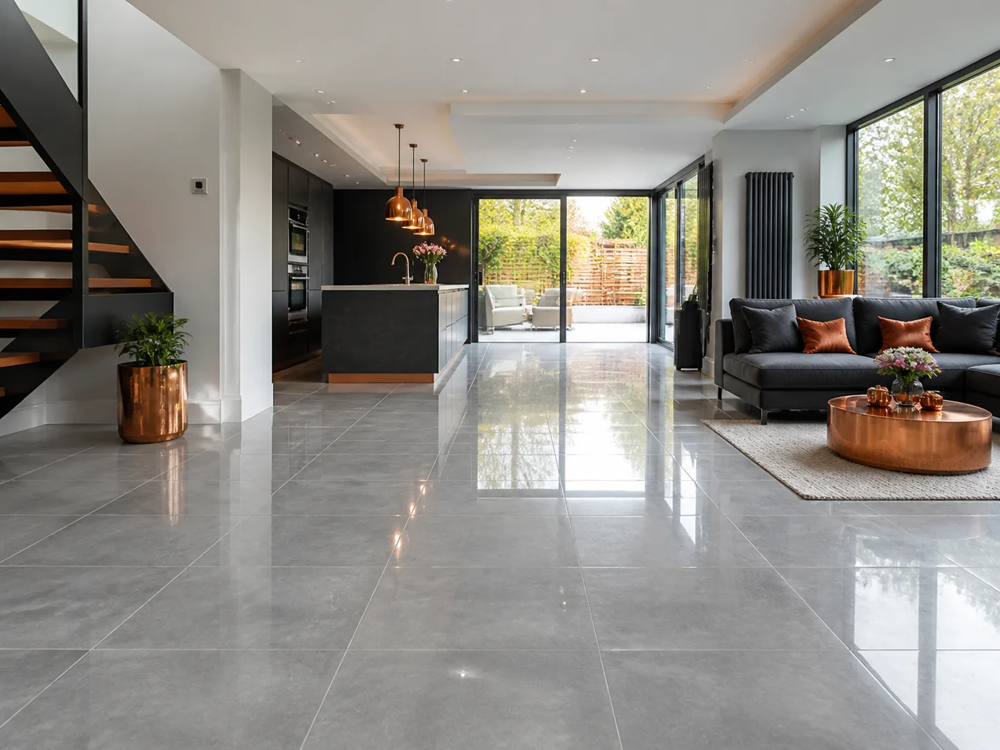 Floor tiling by TLS Tiling in London