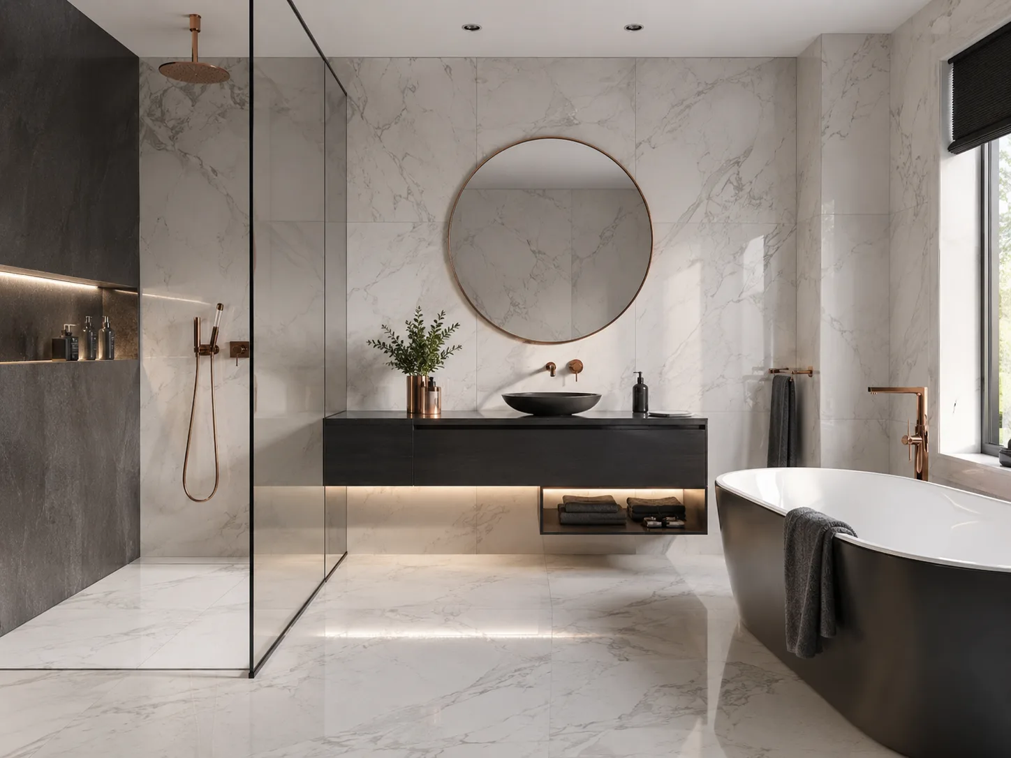 Marble tiling by TLS Tiling in London