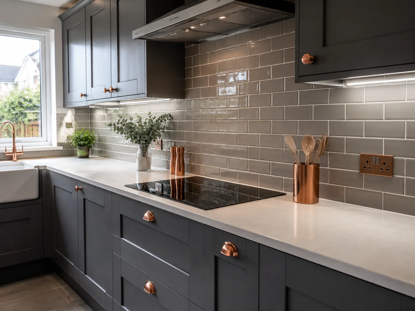 Kitchen splashbacks by TLS Tiling in London